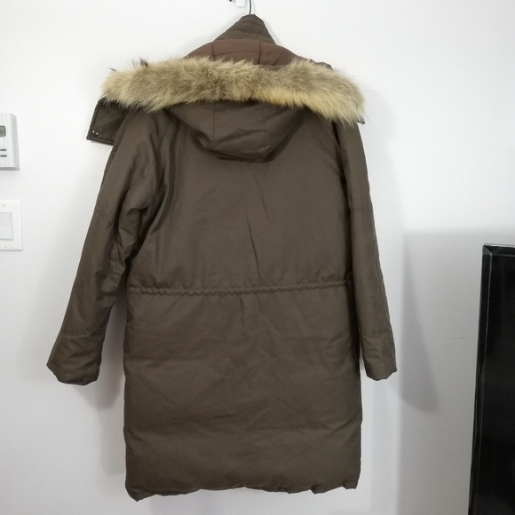 Golden Goose Down Parka Small Brown - Picture 3 of 8